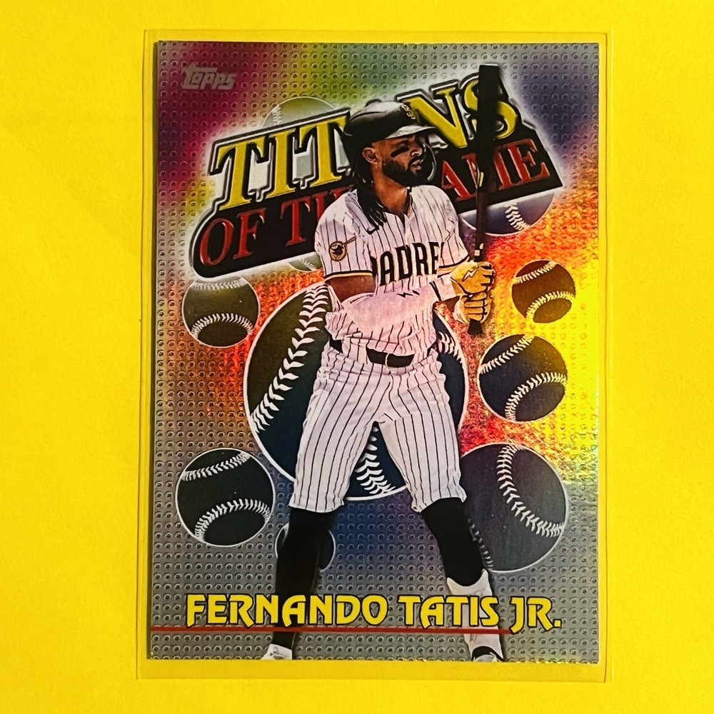 2026 Topps Series 1 Titans of the Game Fernando Tatis Jr TOG-19 Padres Insert